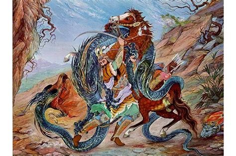  Shahnameh - A Tapestry Woven with Epic Heroes and Mythological Creatures